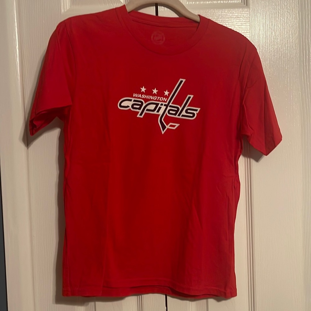 NHL Washington Capitals Ovechkin red short sleeve shirt size size medium
